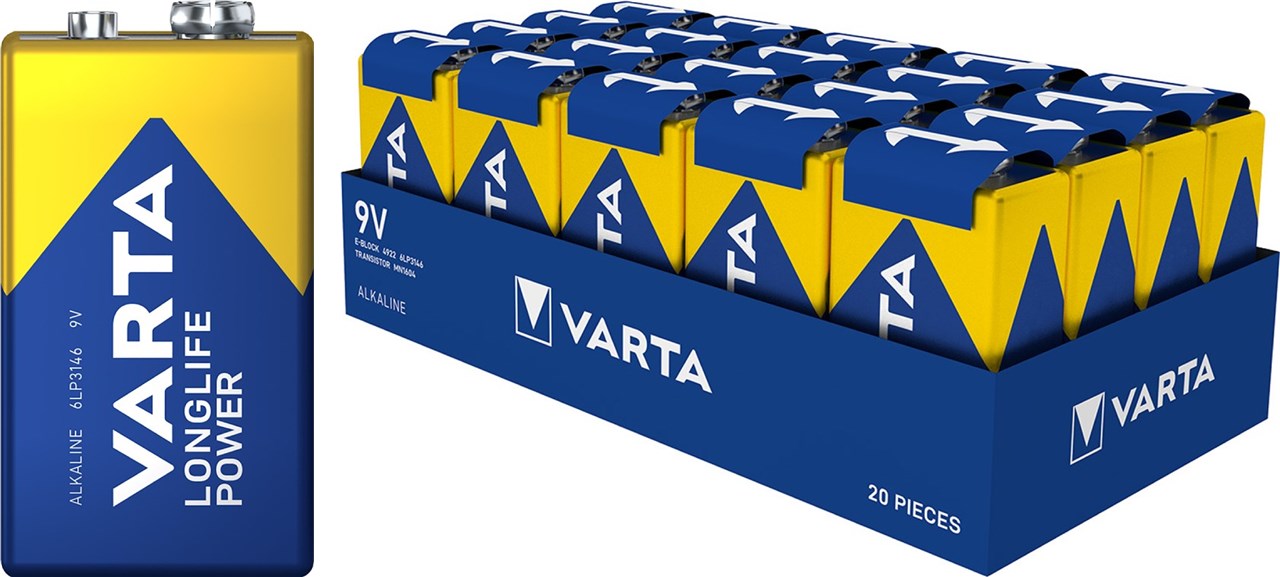 6LR61/6LP3146/9 V Block (4922) Batterie, 1 Stk. unverpackt