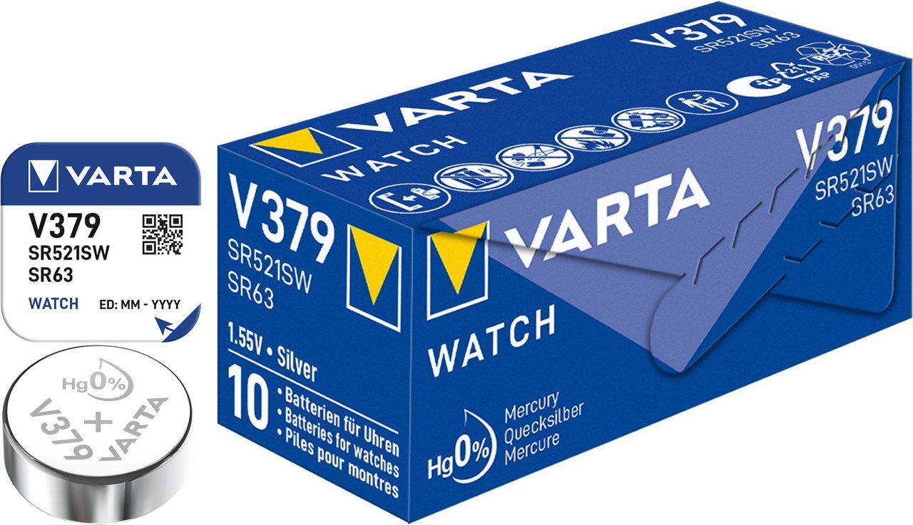 SR63 (V379) Batterie, 10 Stk. in Box