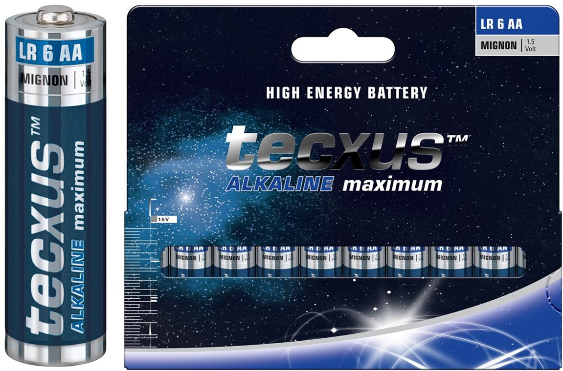 LR6/AA (Mignon) Batterie, 10 Stk. im Blister