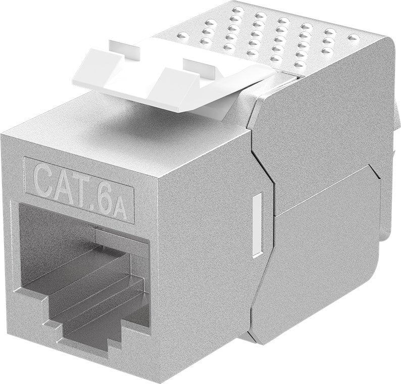 Keystone module RJ45 CAT 6A, STP, slim line