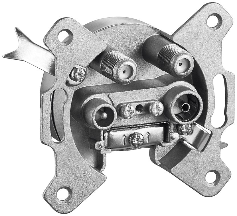 4-hole antenna stub/end socket