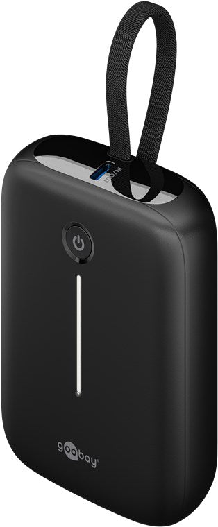 Powerbank 10.000 mAh mit integriertem USB-C™-Kabel