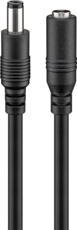 DC-Verlängerungskabel, 3 m, schwarz