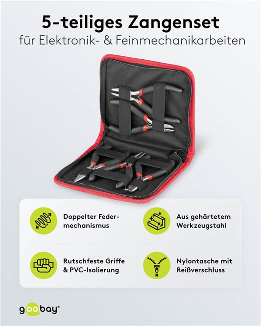 Pliers set 5 pieces