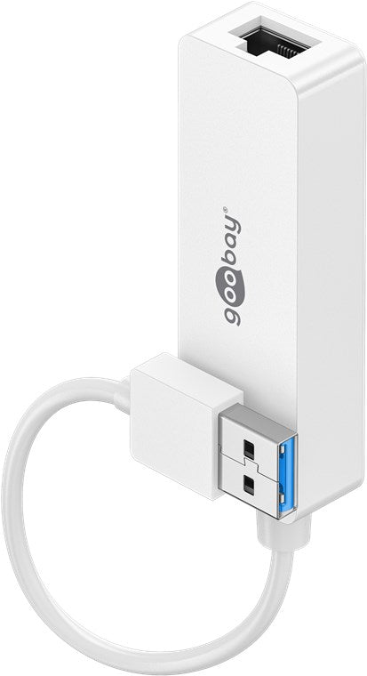 USB-A-Ethernet-Adapter, weiß