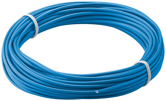 Kupferlitze isoliert, 10 m, blau