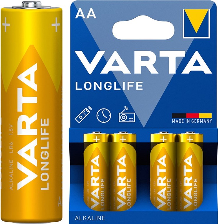 LR6/AA (Mignon) (4106) Batterie, 4 Stk. im Blister
