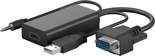 VGA-auf-HDMI™-Konverter mit 3,5-mm-Klinke Audio