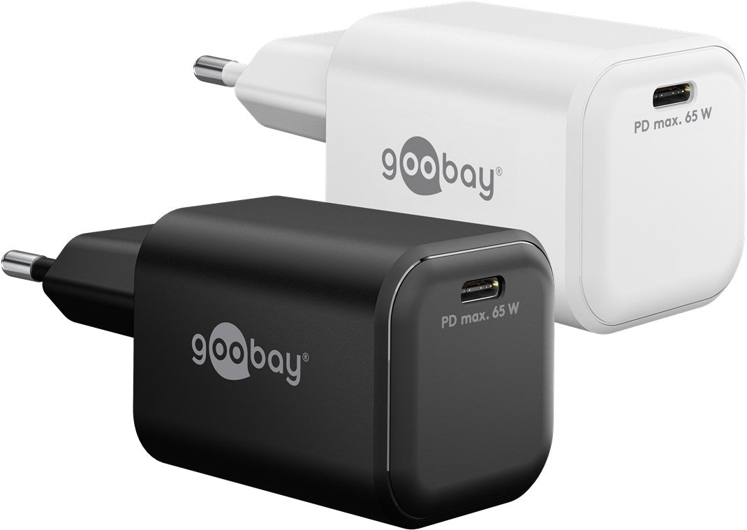 USB-C™ PD GaN Schnellladegerät Nano (65 W) weiß