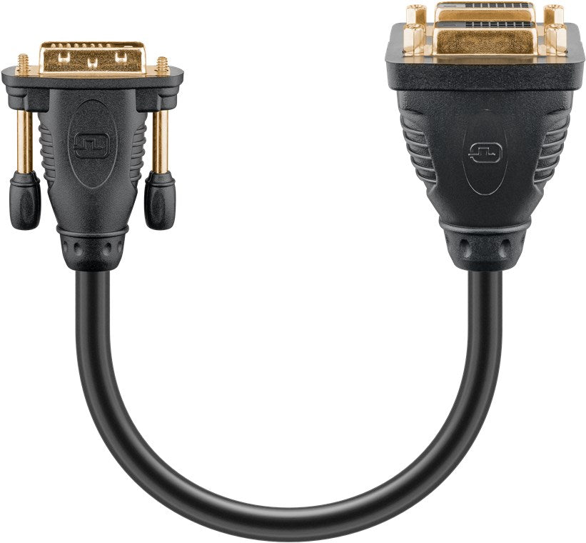 DVI adapter cable, gold-plated