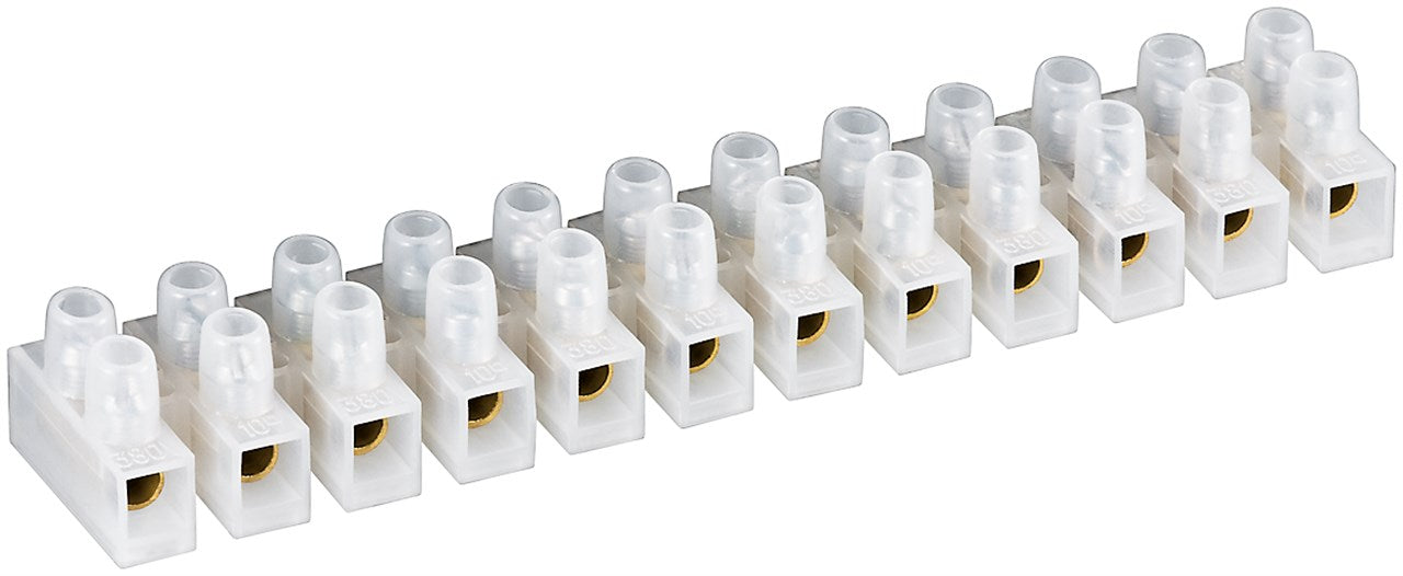 Luster terminal, 30 A, transparent