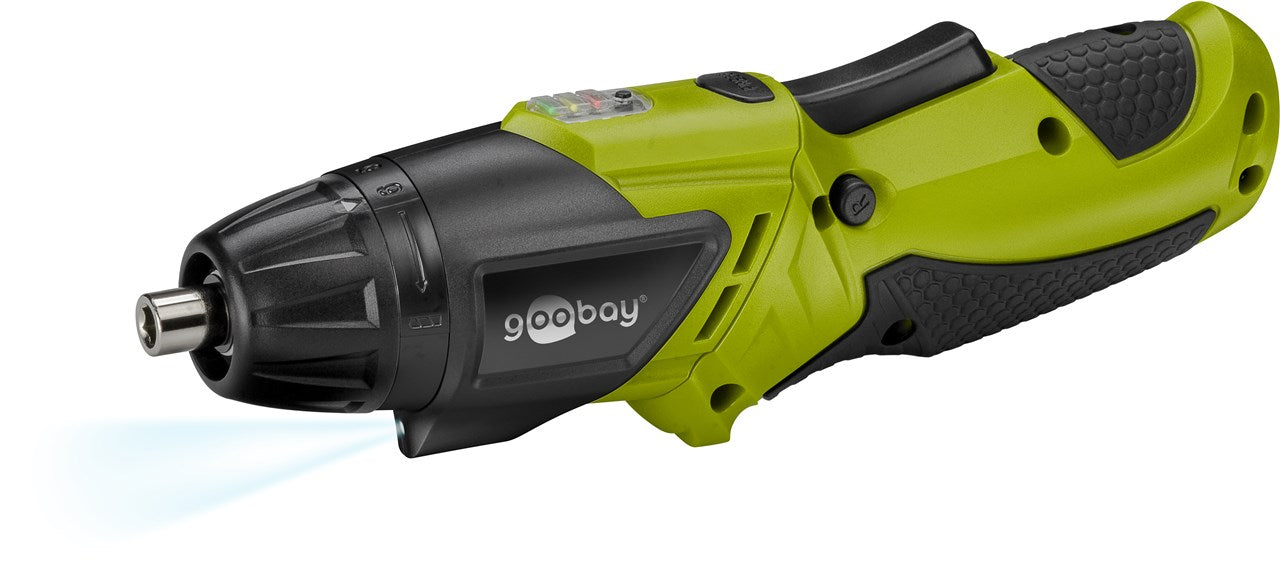 Mini cordless screwdriver 3.6 V with LED light