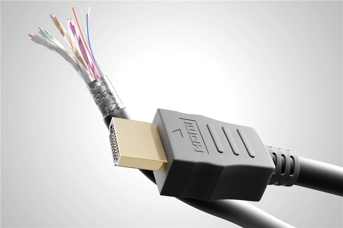 High-Speed-HDMI™-270°-Kabel mit Ethernet