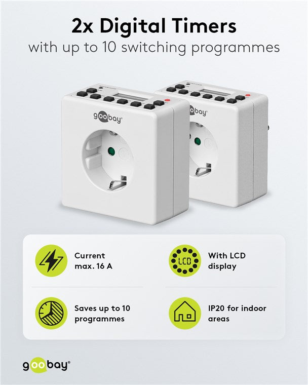 2'li set, dijital zamanlayıcı