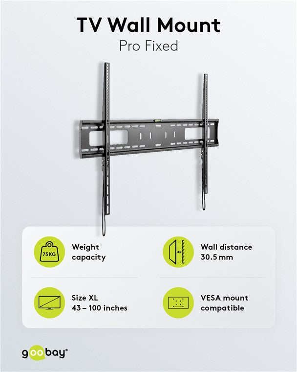TV-Wandhalterung FIXED (XL)