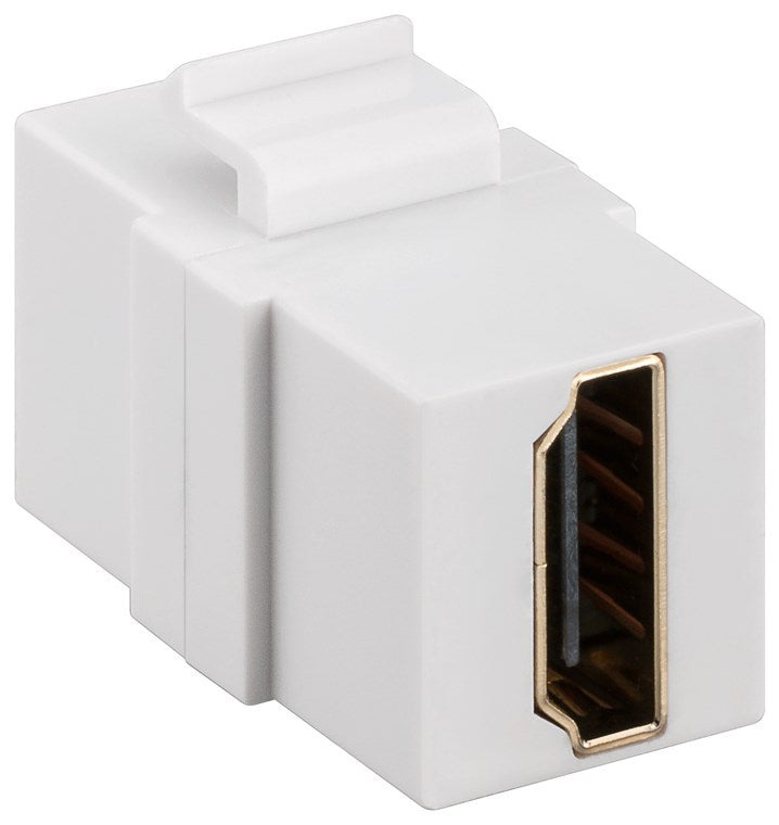 HDMI™ çift soketli Keystone modülü, 4K @ 60 Hz