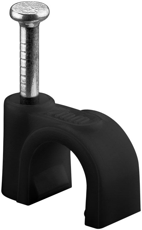 Kabelschelle 7 mm, schwarz