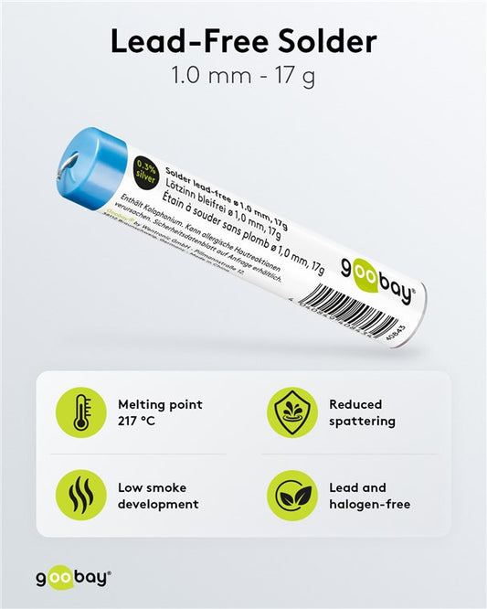 Lötzinn bleifrei, ø 1,0 mm, 17 g